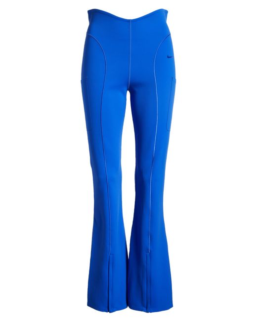 Nike Blue Dri-fit Flare leggings