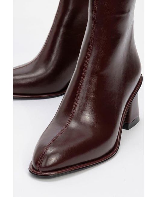 Prologue Shoes Brown Maura Block Heel Boot