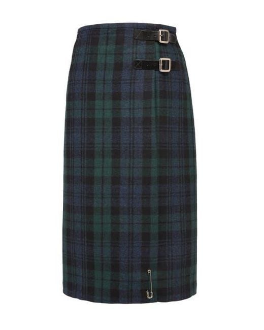 Celtic & Co. Blue Midi Celt Kilt