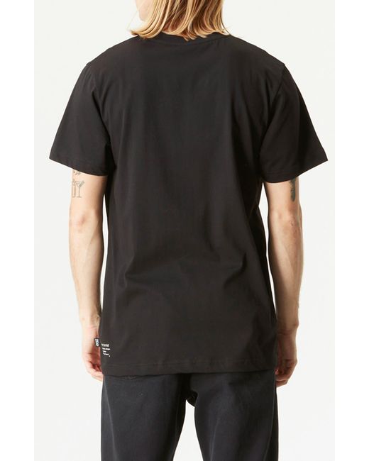 Picture Organic Black Basement Cork Graphic T-shirt for men