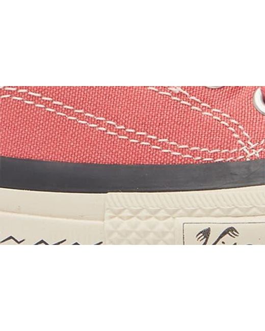 Visvim Pink Skagway Low Top Sneaker for men