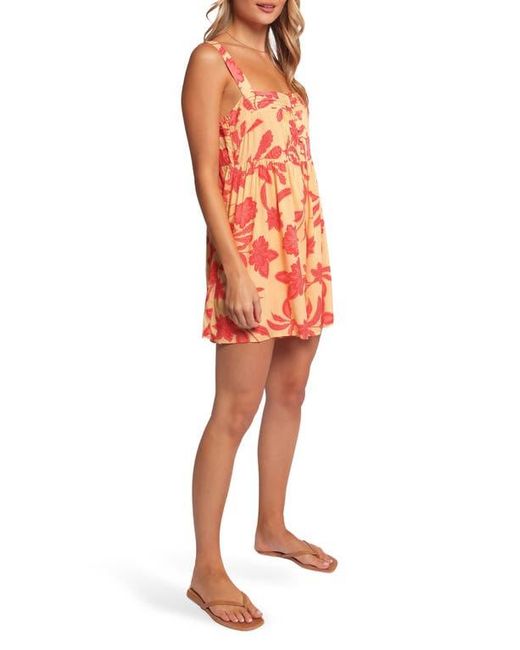 Petal & Pup Orange Nani Floral Romper