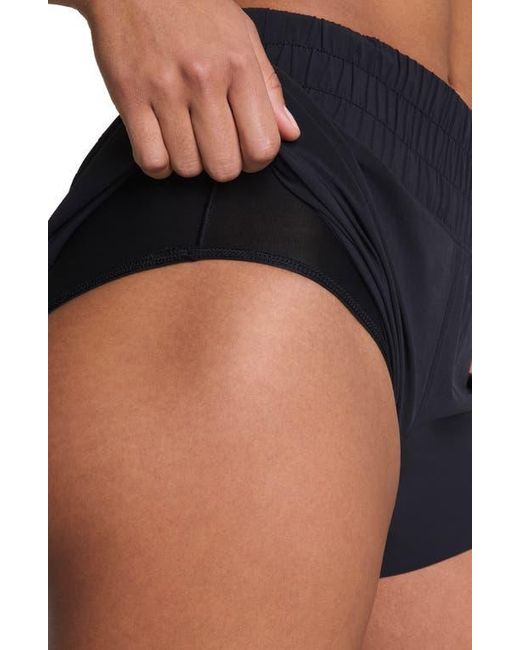 Spanx Blue Cinched Running Shorts