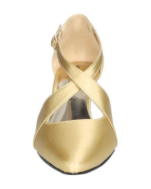 Easy Street Metallic Elegance Pointed Toe Pump