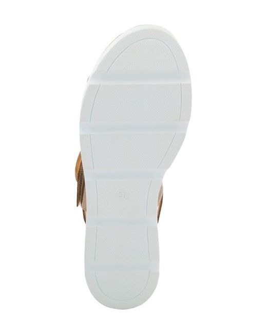 Spring Step Brown Abarah Slingback Platform Sandal