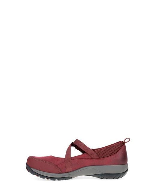 Dansko Red Primrose Flat