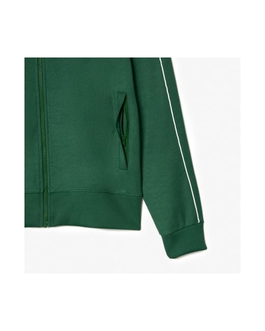 Lacoste Green Regular Fit Track Jacket for men