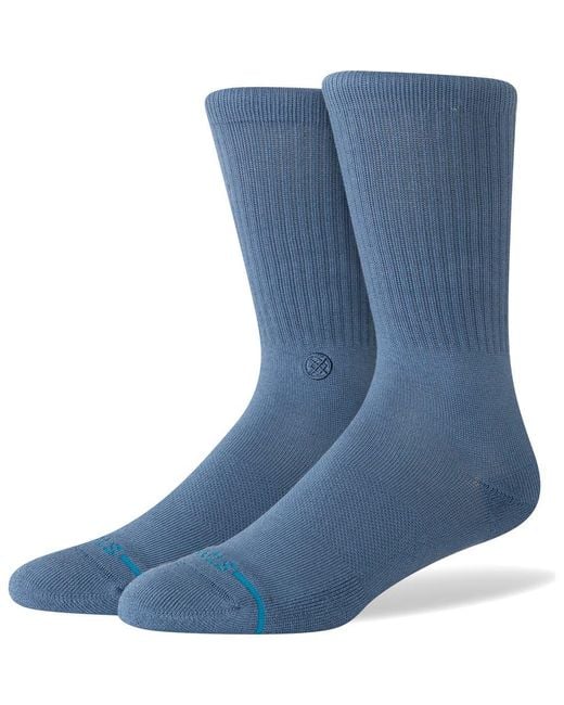 Stance Blue Icon Crew Socks for men