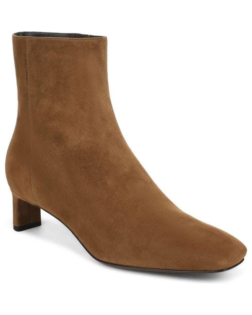 Vince Brown Lilith Leather Bootie