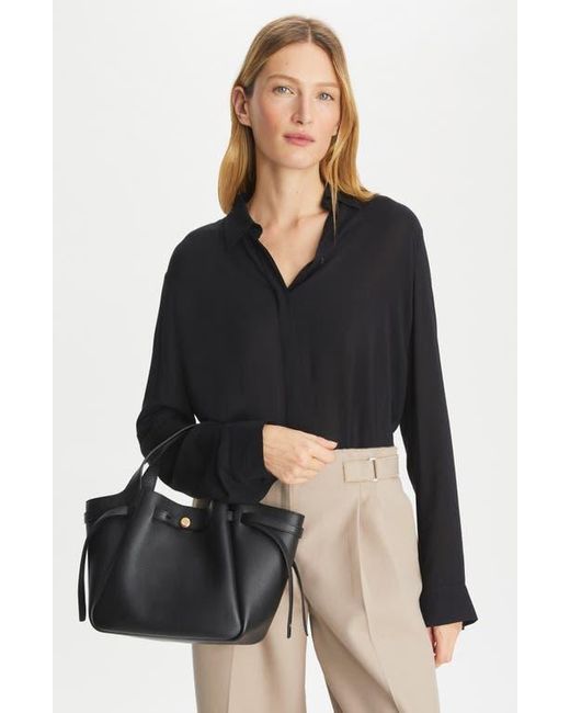 Tory Burch Black Small Romy Tote
