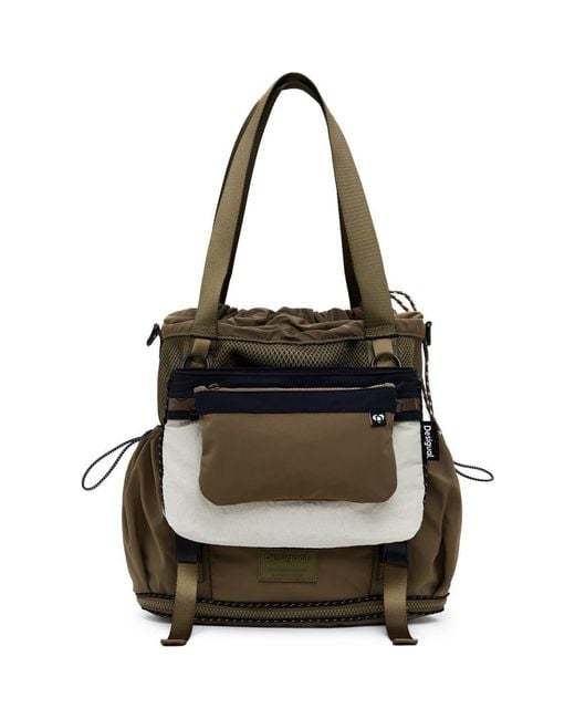 Desigual Black Large Nylon Modular Backpack