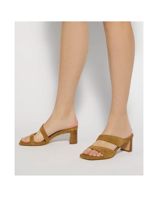 Dune Brown Jaeda Slide Sandal