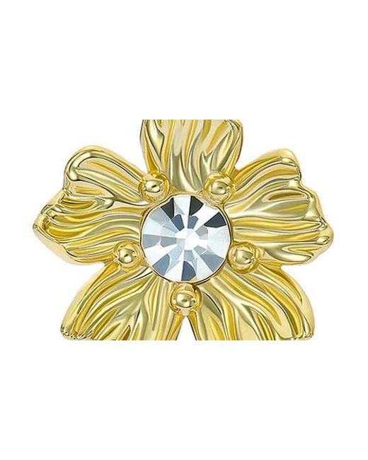 Ted Baker Yellow Petulia Flower Statement Stud Earrings