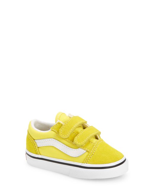 Vans Old Skool Sneaker in Yellow | Lyst
