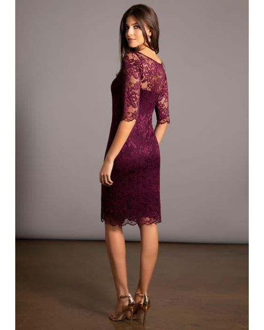 Alie Street London Red Lila Lace Dress