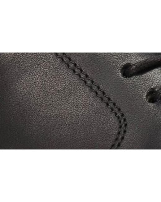 Frye Black Timeless Plain Toe Flex Derby Shoes for men