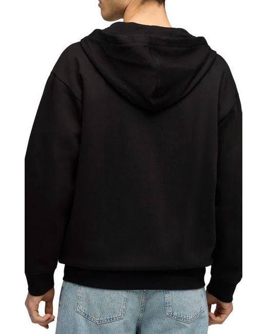PUMA Black X Bmw M Motorsport Graphic Zip-Up Hoodie for men