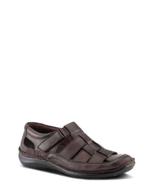 Spring Step Brown Sandal for men