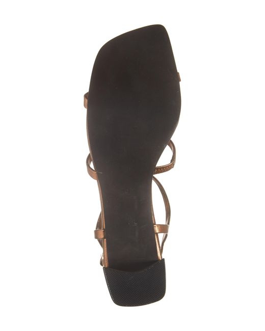 Jeffrey Campbell Brown Helios T-strap Sandal