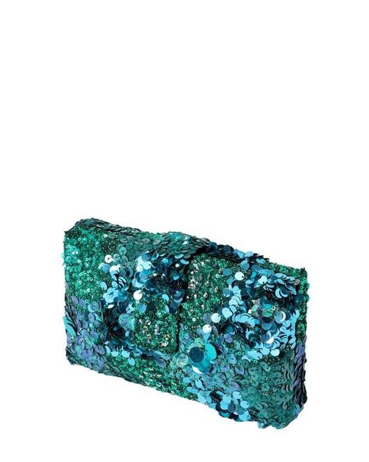 Simitri Blue Garnet Kitsch Clutch