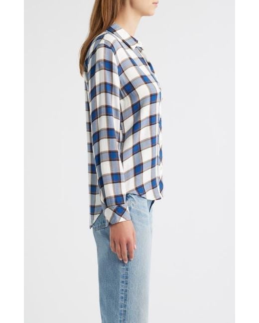 Rails Blue Hunter Plaid Button-Up Shirt