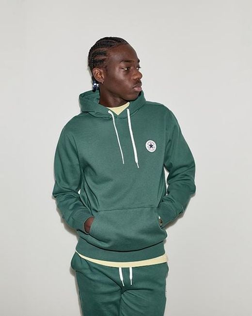Converse Green Chuck Patch Hoodie for men