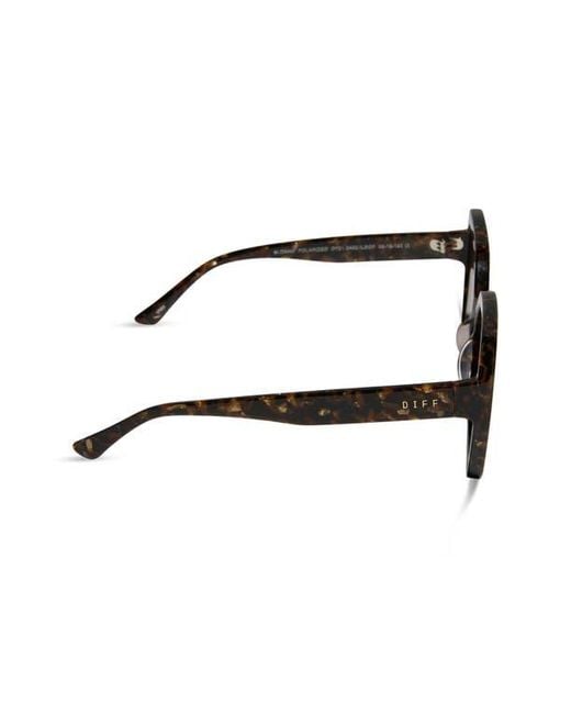 DIFF Brown Sloane 54Mm Square Sunglasses