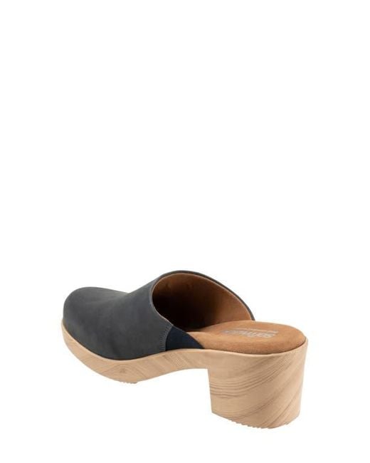 Softwalk® Gray Felida Platform Mule