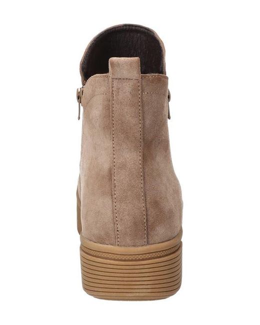 Bella Vita Brown Oaklee Bootie