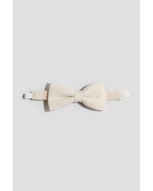 H&M Natural Bow Tie for men