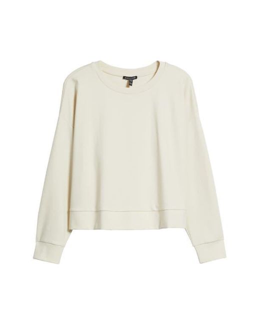 Eileen Fisher Natural Boxy Knit Top