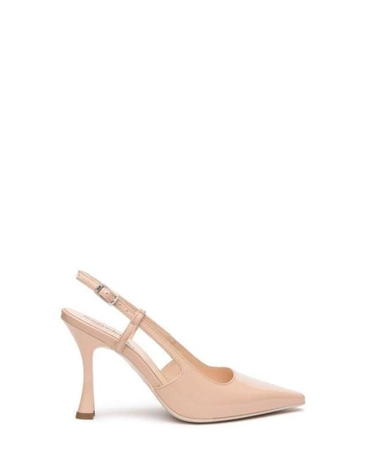 Nero Giardini Pink Pointed Toe Slingback Pump