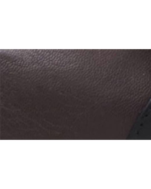 Aquatalia Black Palica Water Resistant Pointed Cap Toe Pump