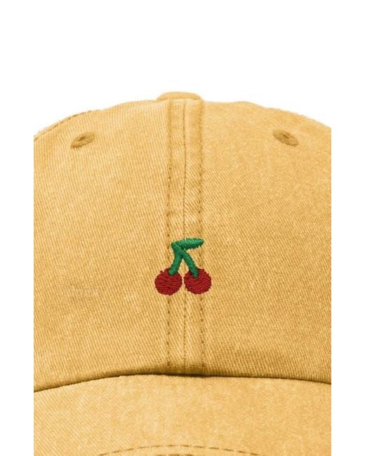 Alix Natural Lil Cherry Dad Cap