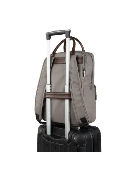 Bugatti Gray Contrast Backpack