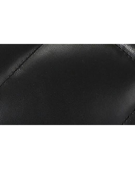 Kurt Geiger Black Kensington Puff Quilted Leather Hobo Bag
