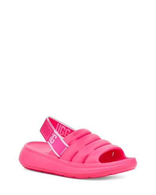 UGG ugg(r) ugg Sport Yeah Slingback Sandal in Pink | Lyst