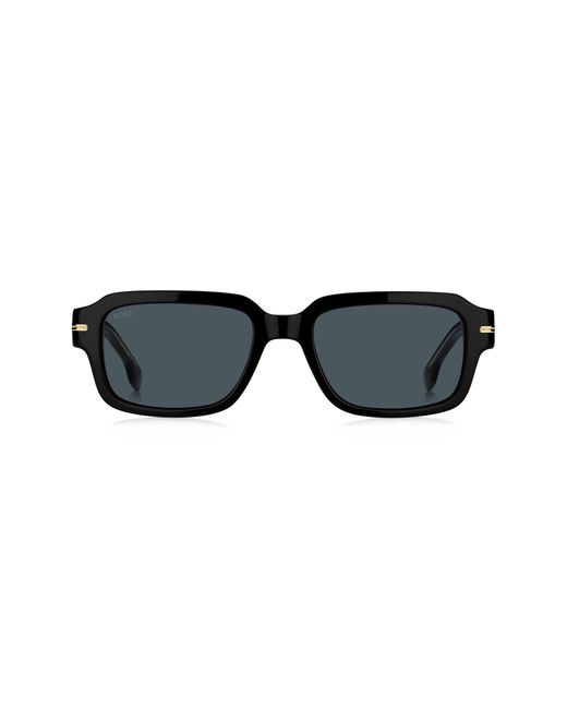 Boss Black 53mm Rectangular Sunglasses for men
