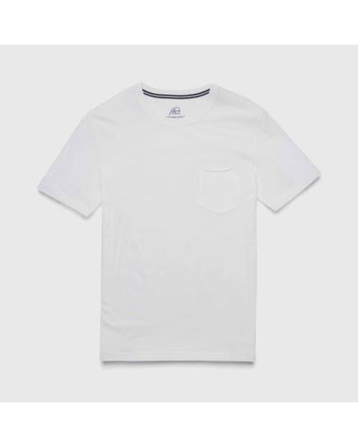 Surfside Supply White Nick Slub Pocket Tee for men