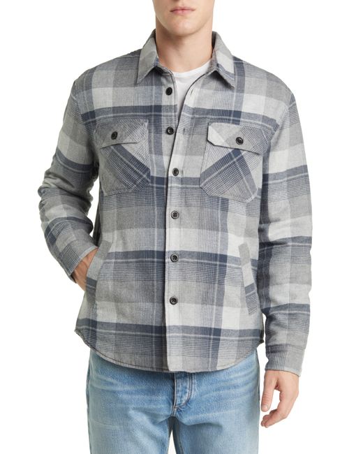 Rails Gray Worthing Cotton Shirt Jacket for men