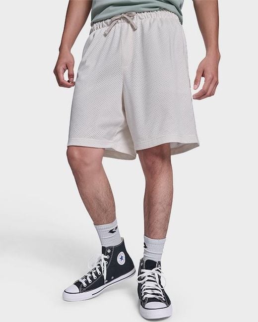 Converse White Star Mesh Short for men