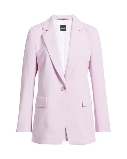 Boss Purple Jocaluah One-Button Jacket