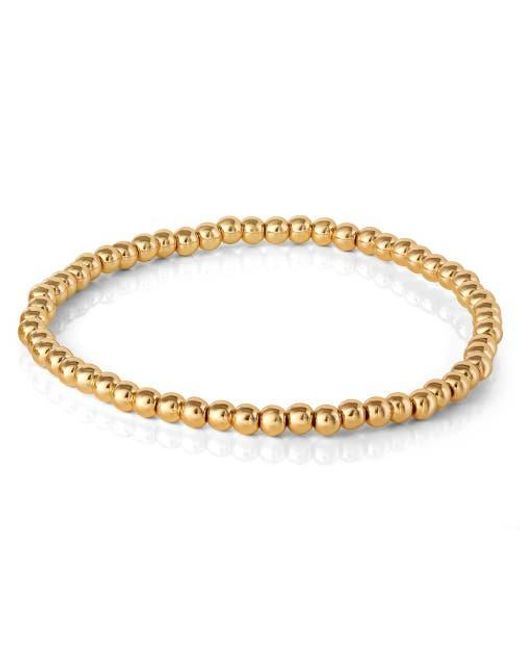 Jessica Simpson Metallic 3-Piece Beaded Stretch Bracelet Set
