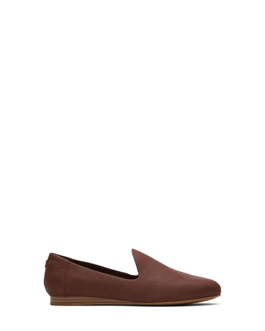 TOMS Brown Darcy Flat Loafer