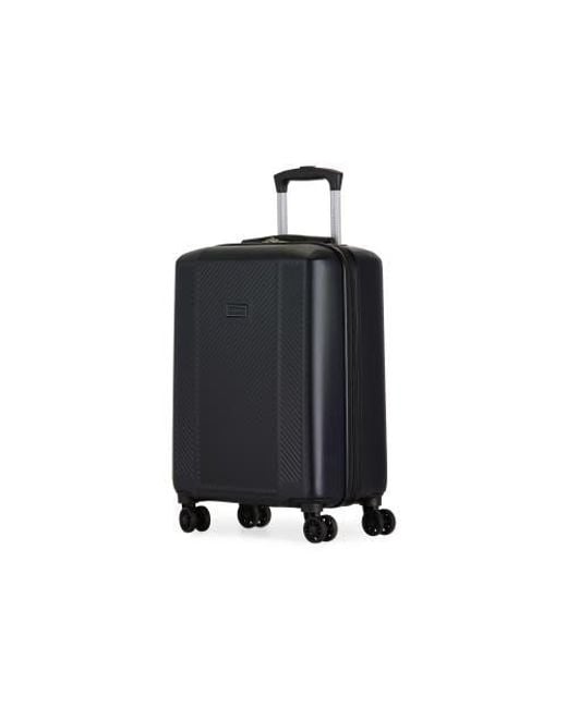 Bugatti Black Manchester Hardside Carry-On With Double Wheels