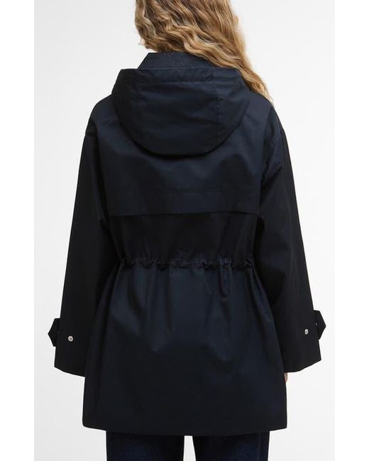 Barbour Blue Fallyn Showerproof Rain Jacket