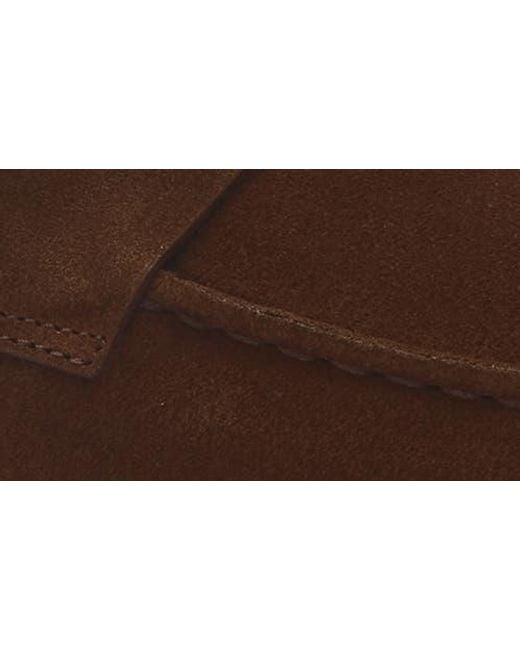 Boss Brown Dressletic Suede Penny Loafer for men