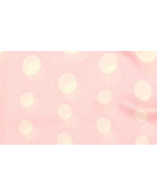 Kate Spade Pink Dots & Bubbles Oblong Scarf