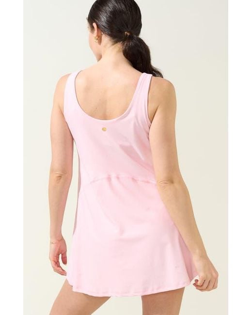 Bobbe Active Pink Breakpoint A-Line Tennis Dress