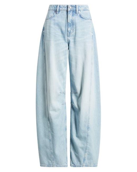 Boss Blue High Waist Balloon Leg Jeans